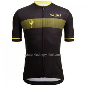 Wielershirt 2022 Ronde van Frankrijk Zwart Geel
